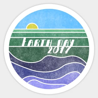 Earth Day 2017 Sticker